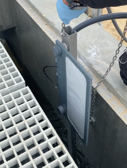 Filtrering til analysator Filtrering til analysator